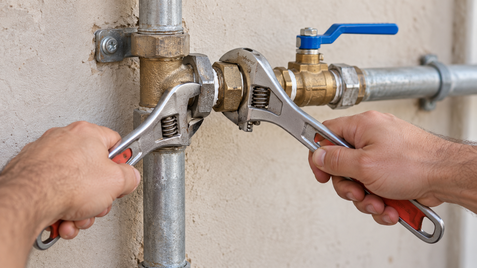 Instalações hidráulicas e elétricas de precisão